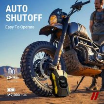 Carsun drahtlose Motorrad aufblasbare Pumpe elektrische Luft Digital anzeige Reifen füll pumpe für Auto Fahrrad ball Reifen Luftpumpe