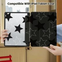 Fall für iPad 10.2/Pro11/10./10.5/10.9/Air6/12.9/Mini6, Unterstützung Schlaf aufwachen, doppelseitiger Druck mit Stifts chlitz design