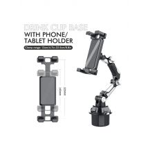 360 Degree Rotation Car in-car Water Cup Holder Car Cup Holder Long Joint Position Mobile Phone Tablet Computer Car Bracket