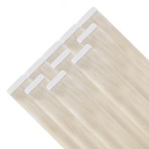 Ugeat Tape in Hair Extensions Human Hair Real Natural Brazilian Remy Hair Straight Seamless Skin Weft For Women Balayage 20P/40P