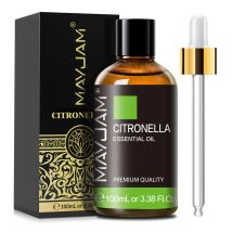 Mayjam Essential Oil 100ml Citronella Cinnamon Cedarwood Vetiver Cajeput Fennel Sage Aromatherapy Oil for Diffuser Humidifier