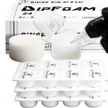 48/24/12/3 Stück Tattoo Dip Cup Caps Tattoo Einweg Dip Foam Spülkappen Tassen Reinigung für Nadel- und Spitzenspülung Dip Clean Profess