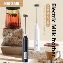 Montalatte senza fili Frullatore elettrico portatile Mini caffettiera elettrica Frusta mixer con USB