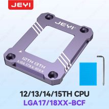 JEYI LGA17XX-BCF Intel 12th-15th Gen CPU Corrector de flexión marco CPU plano posterior fijo de aluminio CPU enfriador en el enchufe LGA1700