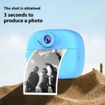 Fotocamera con stampa HD Carta termica creativa carina Stampa istantanea Foto Video Scheda di memoria di supporto per fotocamera da viaggio esterna