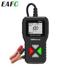 Probador de batería de coche negro 100-2000 CCA BM550 herramienta de batería de coche 6V 12V 24V sistema de batería detectar analizador de batería automática