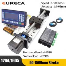 SFU 1605 Dual Rail Slide Precision CNC Linearführung Welle Stellantrieb Modul Position Slide Table Rail Motion 57 Motor Heavy Load
