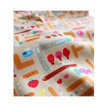 Thin 100% Cotton Fabric with Cute Playing Games Print, Handmade DIY Patchwork Bag, Garment Sewing Tissue, CR-1679