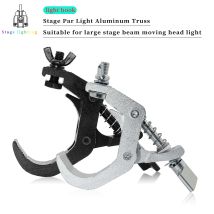 Alumimun Legierung Clamp 150kg 40-60mm Aufhänger Haken Halterung Bühne Durable Heavy Duty Haken Theatre DJ Beleuchtung kit Bühne Lichter Haken