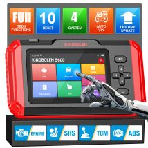 KINGBOLEN S600 Aggiornamento gratuito a vita Strumenti diagnostici per auto italiani ABS SRS ECM TCM 4 sistemi 10 reset Scanner OBD automatico pk LAUNCH X-431