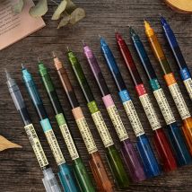 5 stücke hohe Kapazität gerade flüssige Gel Stift DS-904 schnell trocknen Vintage Farbe Tinte 10