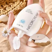 50 g Gesichts- und Körperisolations-Sonnenschutz LSF 50+ UV-Schutzcreme für feuchtigkeitsspendenden, aufhellenden Hautton und Hautpflege