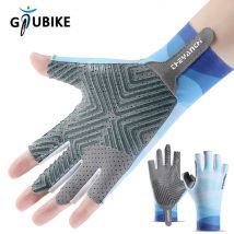 GTUBIKE Neue Radfahren Handschuhe Halb Finger Fahrrad Rennrad Handschuhe Keine Slip MTB Handschuhe für Männer Frauen Reiten Sport Handschuhe