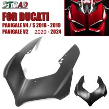 Per DUCATI Panigale V4 V4S 2018 2019 V2 2020-2023 in fibra di carbonio testa opaca cappuccio kit carenatura anteriore accessori moto