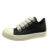 Men Leather Sneaker Big Lace Men Shoes Owen Women's Casual Shoes Solid Couple Shoes Women's Sneaker