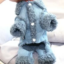 Verdicken Pet Kleidung Winter Hund Kleidung Welpen Outfit Kleine Hund Overall Mantel Jacke ropa para perro Pudel Pommerschen Schnauzer