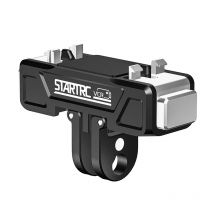 Magnetic Quick Release Adapter Base For Insta360 X5/ACE PRO 2 Stable Installation Foldable Quick-release Two Claw Mount Adapter