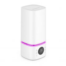 Smart Humidifier with 7 LED Colors, Adjustable Humidity Levels, and Whisper-Quiet Operation for Better Sleep