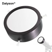 Datyson Foglio filtrante per osservazione solare Tappo in plastica regolabile per tubi telescopici con diametro esterno da 86 mm a 117 mm di apertura