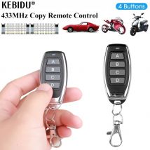 KEBIDU 433 MHZ Kopie Fernbedienung Auto 4 Kanal ABCD Code Garage Tor Türöffner Fernbedienung Duplizierer Klonen Code auto Schlüssel