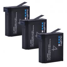 DuraPro 1680 mAh Go Pro Hero 4 Akku Ersatzbateria + Ladegerät für GoPro HERO4 AHDBT-401 Action-Kamera-Zubehör