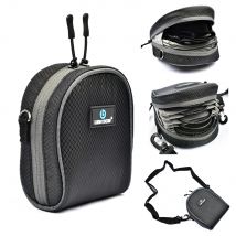 Lightdow Borsa filtro antipolvere per obiettivo fotocamera Custodia per filtro portatile Custodia a tracolla con cintura per fotografia può contenere 8 filtri