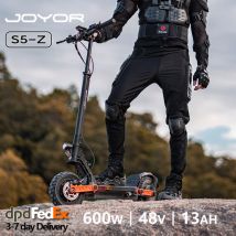 JOYOR S5-Z Elektroroller 600W Mit 48V 13Ah Akku 10 Zoll Reifen E-Scooter für Erwachsene 25km/h und 55km Reichweite