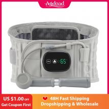 Dispositivo di trazione lombare Riscaldamento Airbag Gonfiabile Decompressione Cintura posteriore Impacco caldo Massaggio Uomo Donna Cintura di supporto in vita