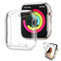 Displayschutzfolie für Apple Watch Ultra 2 49 mm 41 44 40 45 46 42 mm, vollständige TPU-Stoßstangenabdeckung für iWatch Serie 10 9 8 7 SE 6 5 4