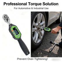 ALIYIQI Professionale Regolabile Preimpostato MINI Chiave di Coppia Digitale Chiave di Coppia 1/4 "3/8" 1/2 "Bicicletta Strumento di Riparazione Auto