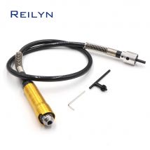 Flexibles Wellenrohr, Handbohrmaschine, Klemmgröße 0–6,5 mm, für Dremel-Verlängerungswellenrohr für elektrisches Schleifwerkzeug