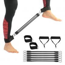 Fitness Laufen Widerstand Band Geschwindigkeit Training Bein Trainer Übung Kraft Rohr Band mit Knöchel Riemen Griffe Strap Ausrüstung