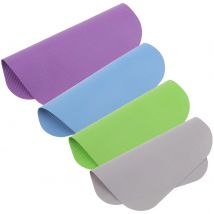 4 stücke Gummi flasche Öffnungs matte rutsch feste Flaschen öffner Pad wasserdichte Silikon feste Öffner Pad Geschirr Pad Silikon glas