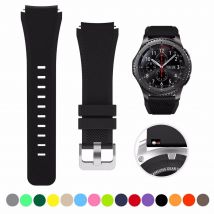 Cinturino in silicone 20MM 22MM per Samsung Galaxy Watch 4 5 6 7 44mm 40mm 5 Pro Classic 42 46mm 43 47mm Band Active 2 Gear S3 Bracciale