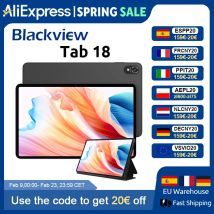 【Nuovo prodotto】Blackview Tab 18 Display da 12 pollici 2.4K MediaTek Helio G99 8/12GB+256GB 8800mAh Netflix HD Supporto Android Tablet P