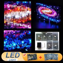 Kit luce LED per LEGO 31212 The Milky Way Galaxy Lamp Ideas Regalo fai da te (Non include blocchi di costruzione Kit di mattoni Set di modelli)