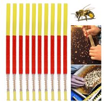 5/10pcs Imkerei Pfropf werkzeug Bienen königin Larve Imkerei einziehbare Pfropf ausrüstung pszczelarstwo Werkzeuge bewegen Würmer Nadel