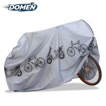 Telo Copribici DOMEN Impermeabile per Esterni, Protezione Solare, Antipioggia, Multifunzionale per Biciclette e Veicoli Elettrici