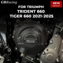 Schutz de motor para moto GBRacing Für TRIUMPH Trident 660 & Tiger 660 Sekundäre Motor Abdeckung 2021-2025 schutz de motor moto