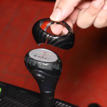 ABS Carbon Faser Für Mercedes-Benz Smart 451 Fortwo 2009-2015 Auto Center Control Kopf Abdeckung Getriebe Kopf abdeckung Trim