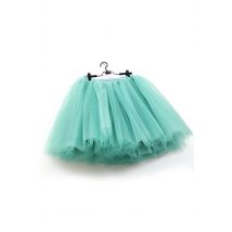 Sommer einfach 9 Farben 6-stufigen Tüll Midi Rock Outfit flauschigen Tutu Erwachsenen Brautjungfer Hektik Boho Petticoat Party Zubehör