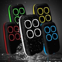 Duplicatore telecomando universale per porta del garage 280 MHz-868 MHz Codice multifrequenza Grabber Clone 433 MHz Portachiavi per cancello a codice fisso