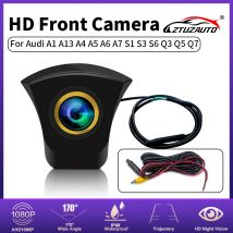 AHD 1080P 170 ° CCD AHD Nachtsicht-wasserdichte Frontkamera mit Audi-Logo für A1 A2 A3 A4 A5 A6 A7 A8 Q3 Q5 Q7 TT TTS