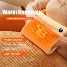 Elektrischer Handwärmer, faltbares Heizkissen, Temperaturregelung, Hände, Bauch, Taille, Rückenwärmematte, Büro, Heimgebrauch