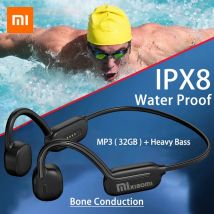 Xiaomi 2024 Conduzione Ossea Nuoto Auricolare Bluetooth Senza Fili IPX8 Impermeabile 32GB Lettore