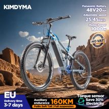 KIMDYMA K01 bicicleta eléctrica para adultos 48V20AH batería 250W/1000W Motor 27,5*2,8 pulgadas Sensor de torsión de neumáticos bicicleta eléctrica todoterreno Ebike