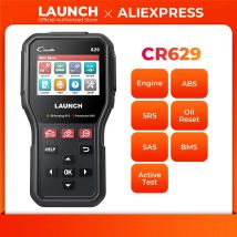 LAUNCH CR629 STARTEN CR629 OBD2 Scanner Code Reader Motor SRS ABS Airbag Diagnose Aktive Test Öl SAS BMS Diagnose Werkzeuge Automotive Werkzeuge