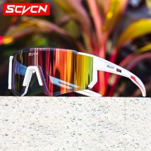 SCVCN nowe okulary przeciwsłoneczne na rower na świeżym powietrzu mężczyźni jazda po drogach okulary rowerowe sport wspinaczka górska kobiety rower jazda na rowerze gogle UV400