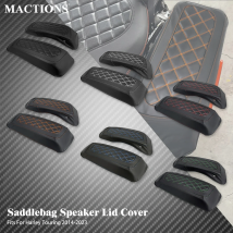 Motorrad Satteltasche Lautsprecher Deckel Abdeckung Harte Seite Tasche Abdeckung Für Harley Street Road Glide Ultra Limited FLTRK FLHTK CVO 2014-2024