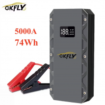 GKFLY 3000A 5000A 6000A Car Jump Starter Starting Device Power Bank Starter Cable Car Battery Booster for Petrol Diesel Jumper